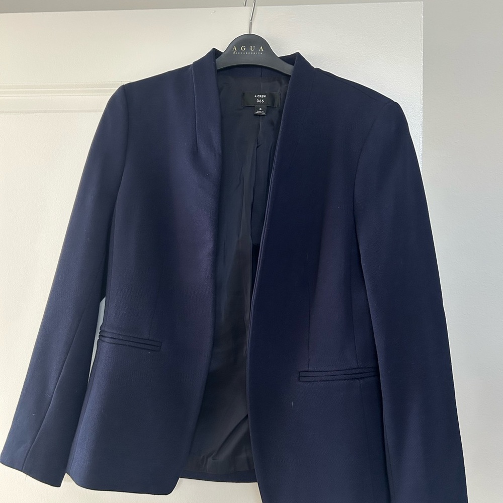 J Crew Classic Navy Blazer